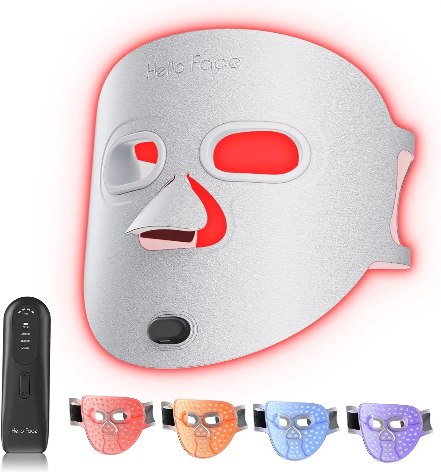 LED Red Light Therapy Face Mask